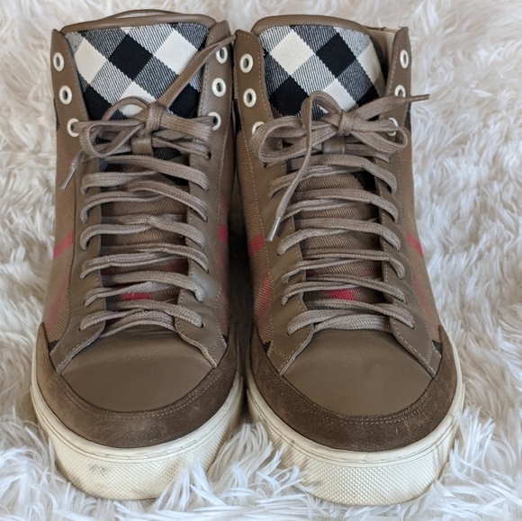 Burberry Other - BURBERRY HI TOP SNEAKER